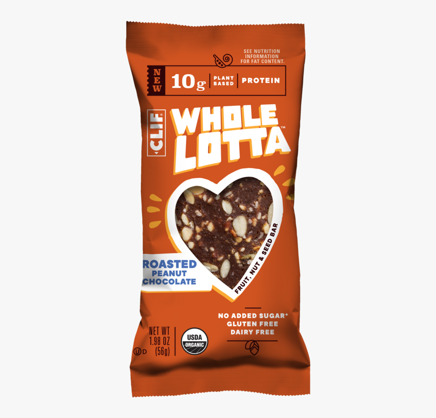 Clif Bar Whole Lotta Salted Dark Chocolate, HD Png Download