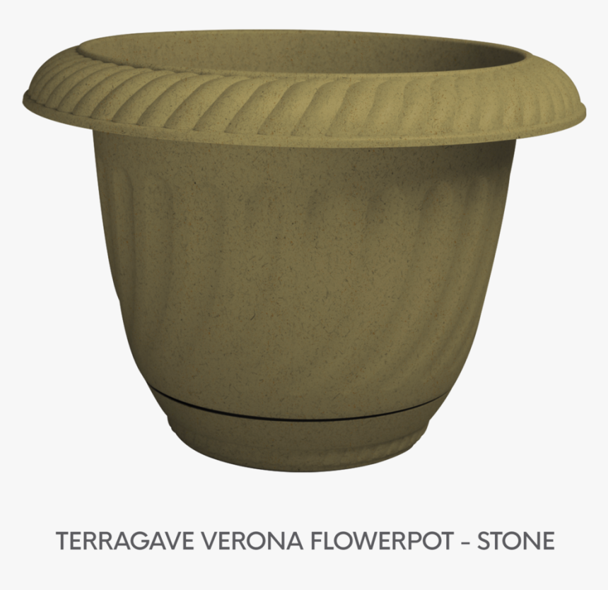 3 Terragave Verona Flowerpot - Flowerpot, HD Png Download
