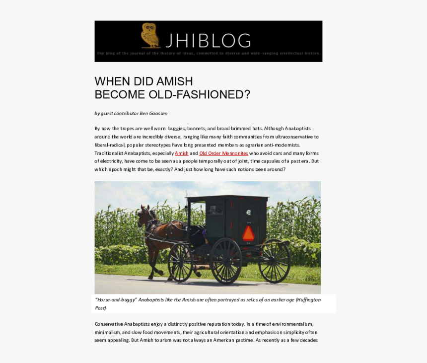 Horse And Buggy, HD Png Download