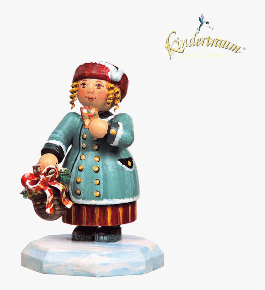 Girl With Gingerbread - Figurine, HD Png Download