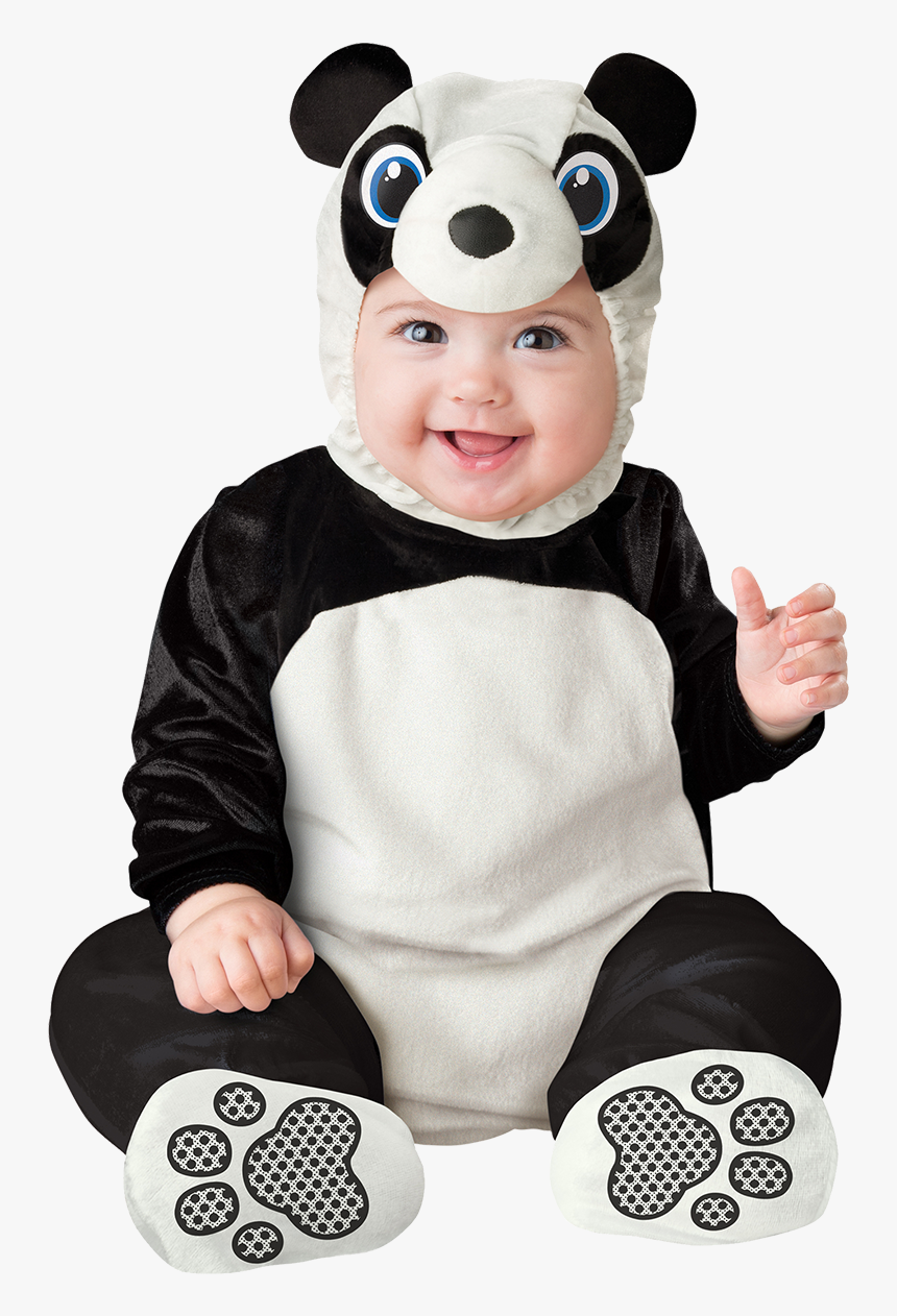 Panda Costume Baby, HD Png Download