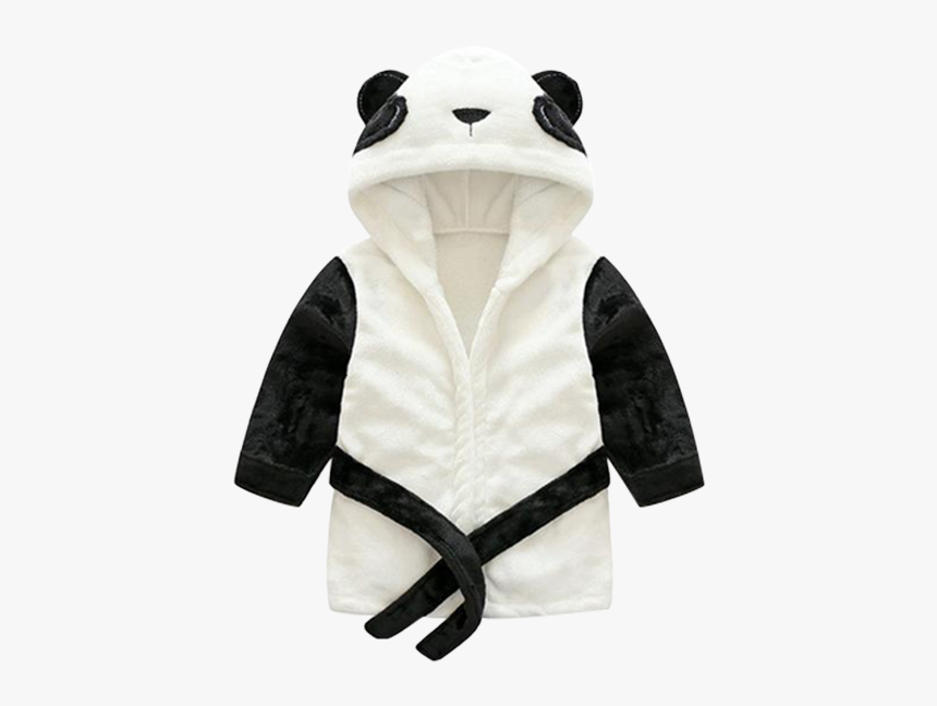 Baby Panda Bathrobe - Bata De Baño Para Niños, HD Png Download
