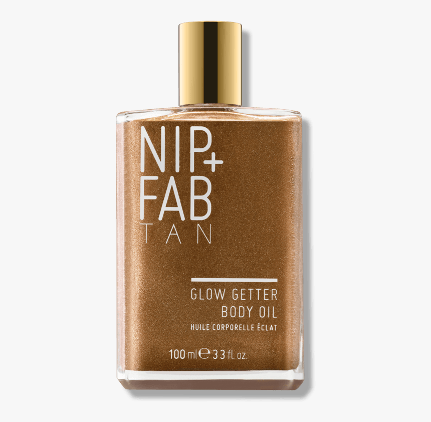 Glow Getter Body Oil - Nip Fab Tan Glow Getter Body Oil, HD Png Download