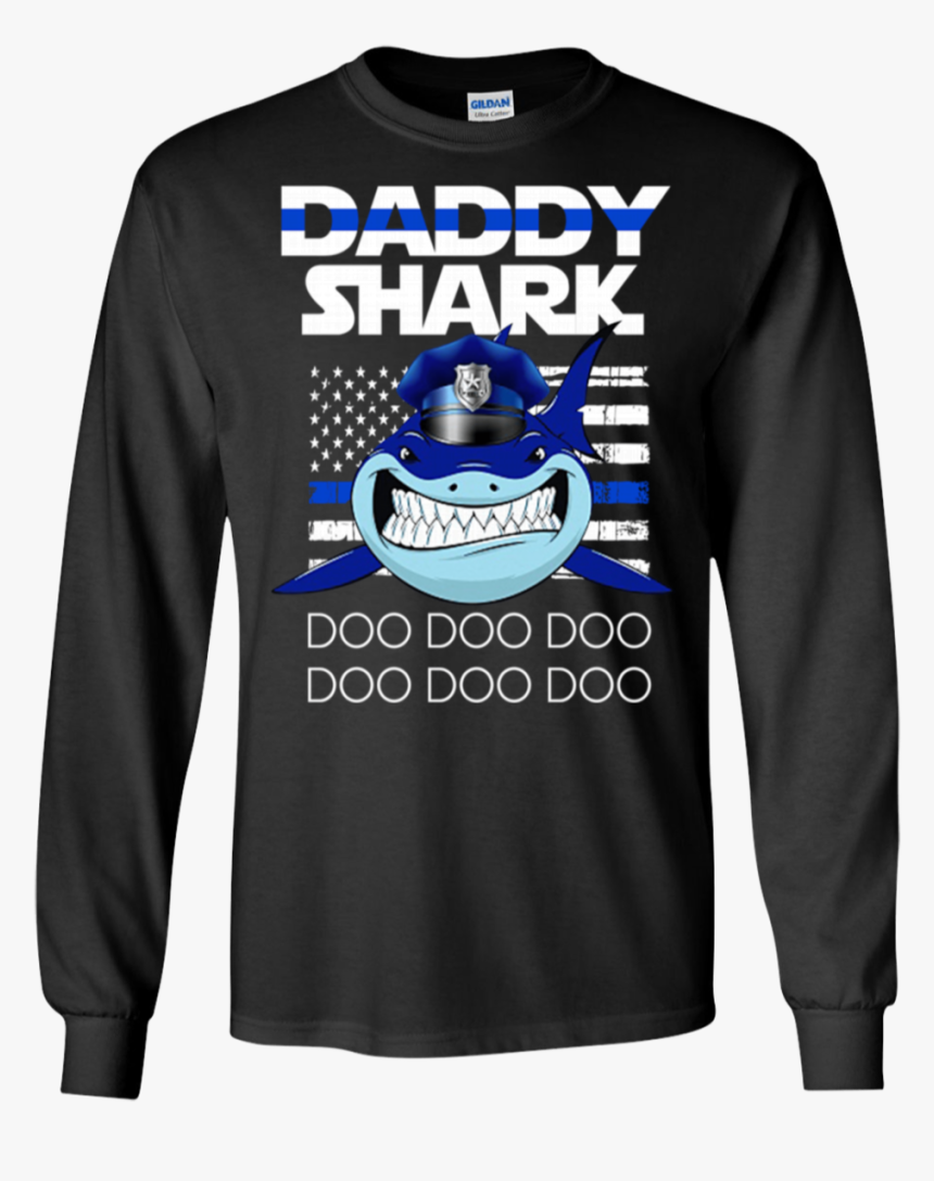 Daddy Shark Firefighter T Shirt, HD Png Download