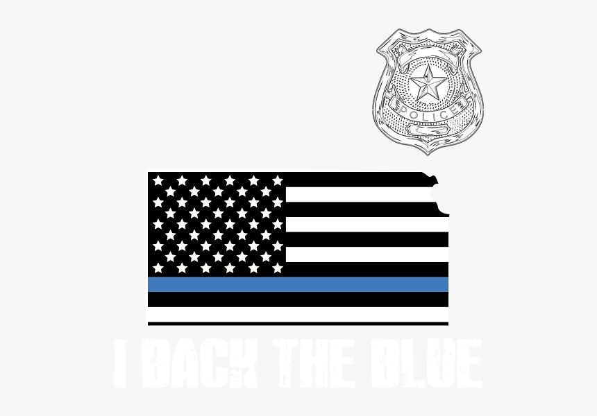 Police Fire Military Flag, HD Png Download