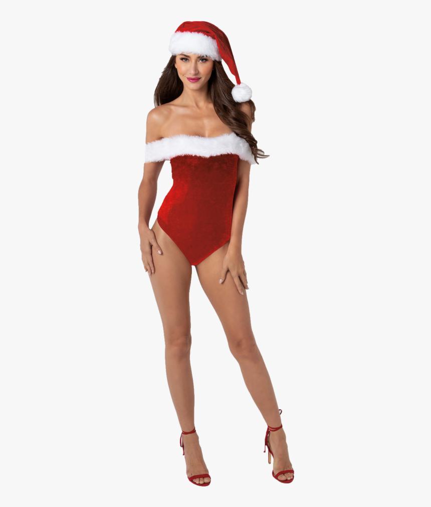 Dreamgirl Off The Shoulder Christmas Teddy - Costume Hat, HD Png Download