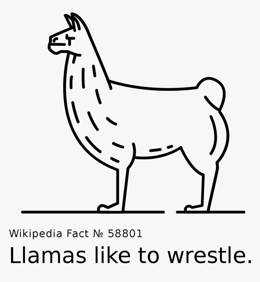 Llama Dibujo Facil, HD Png Download