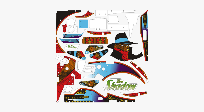 Shadow Plastic Set Pinball, HD Png Download