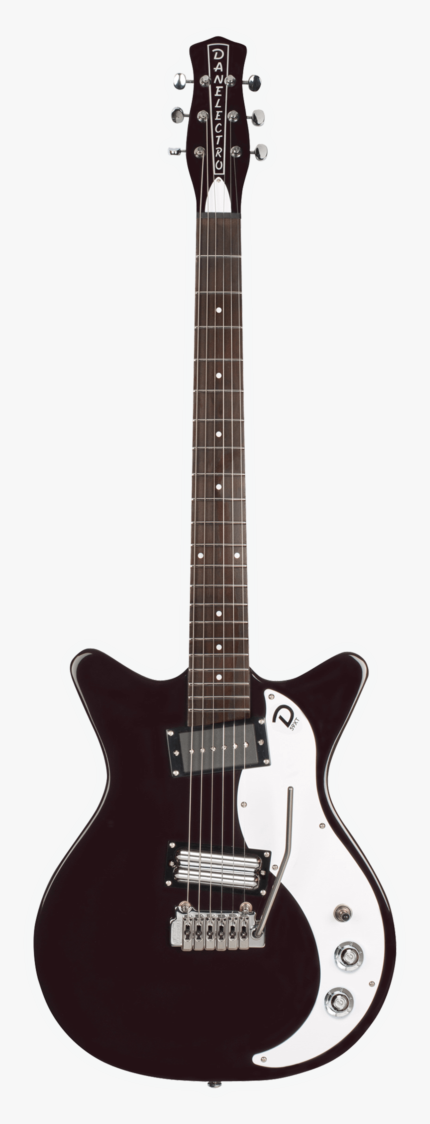 Danelectro 59xt Black, HD Png Download