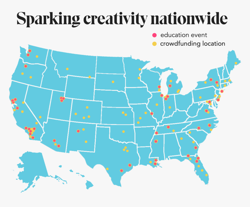 Super Bowl 2020 Map, HD Png Download