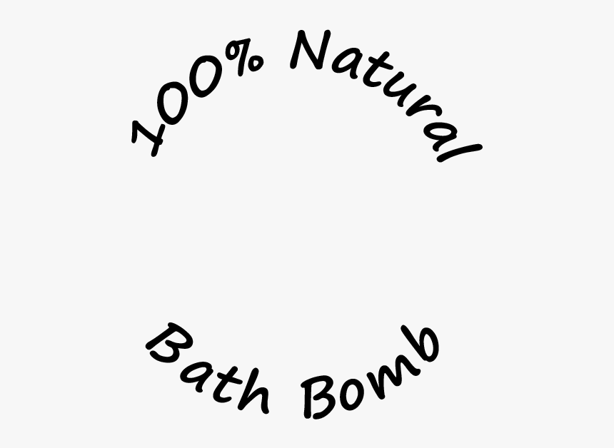 Bath Bombs In Words, HD Png Download