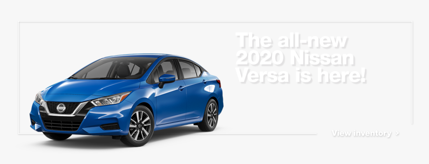 2020 Nissan Versa Gray, HD Png Download
