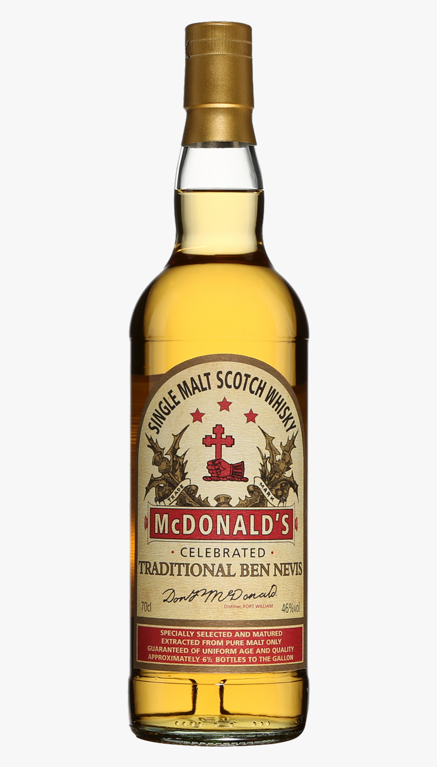 Ben Nevis Mcdonald S Celebrated Traditional - Grain Whisky, HD Png Download