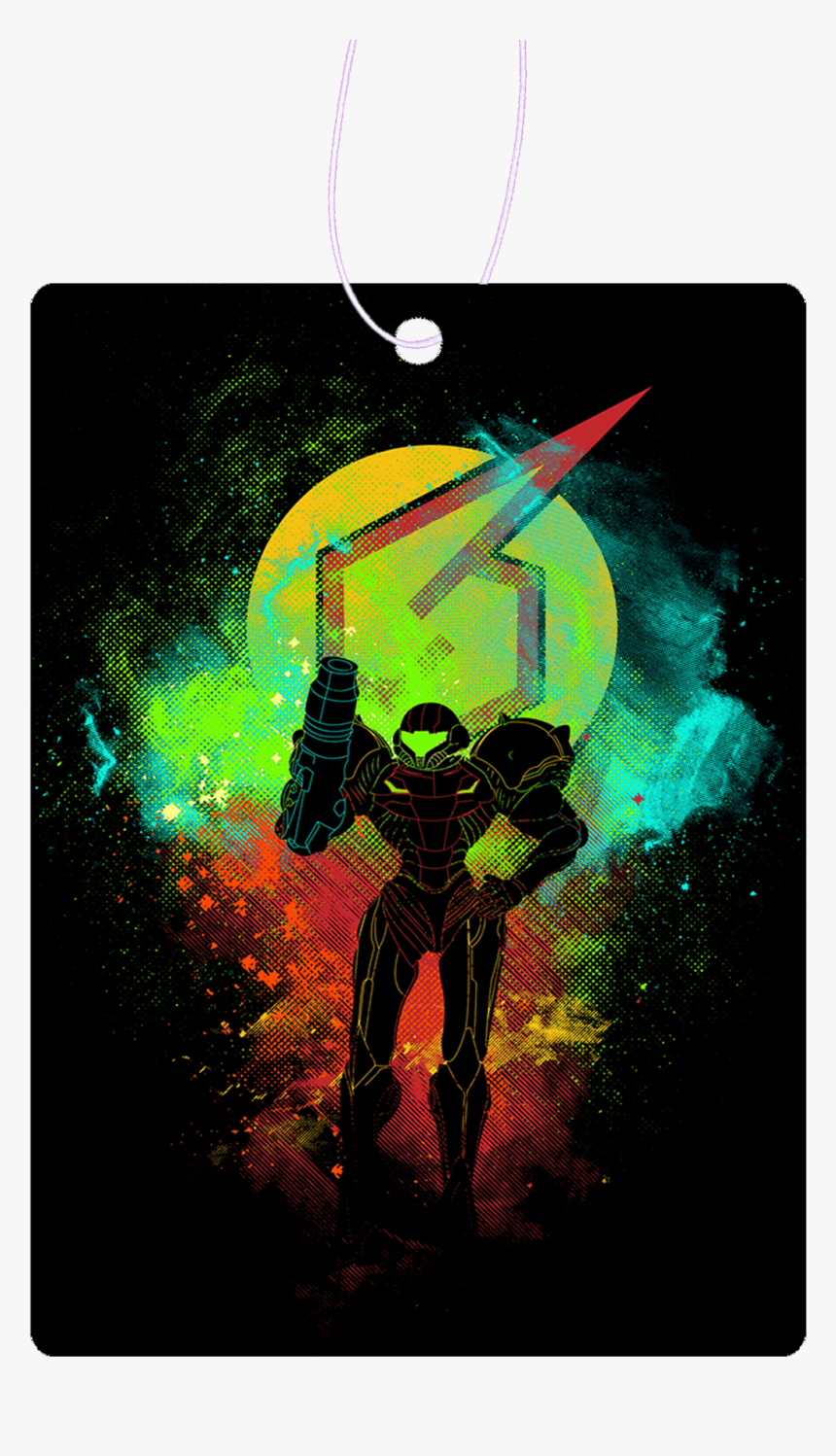 Metroid Air Freshener - Graphic Design, HD Png Download