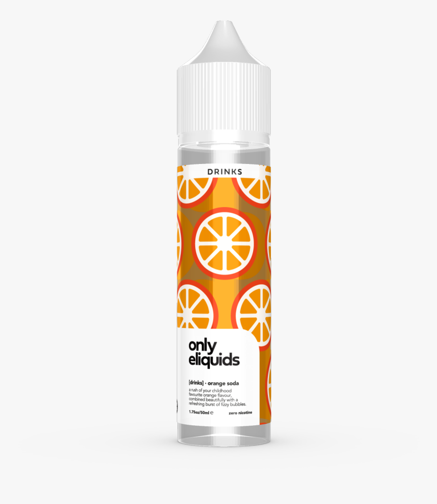 Orange Soda By Only E Liquids - Dessert, HD Png Download