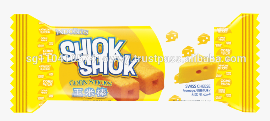 Shiok Shiok Cheese Corn Stick - Processed Cheese, HD Png Download