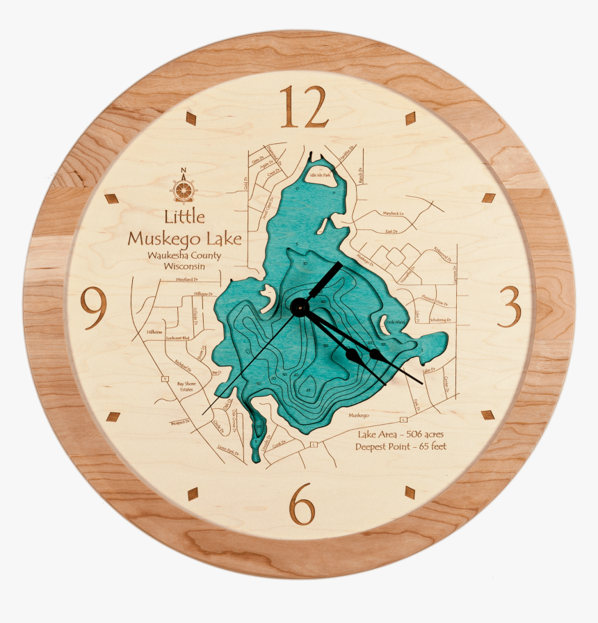 Florida State Shape Road Map Cribbage Board Games - Custom Wood Clock, HD Png Download