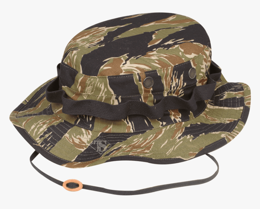 Military Boonie - Tiger Stripe Camo Boonie, HD Png Download