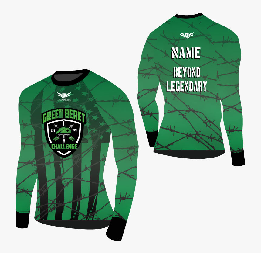 Long-sleeved T-shirt, HD Png Download