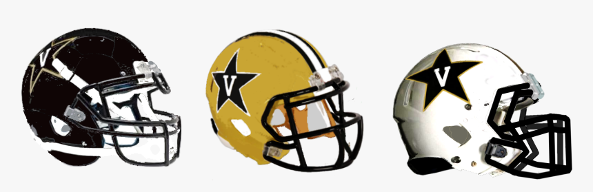 Black And Gold Helm And White - American Football, HD Png Download