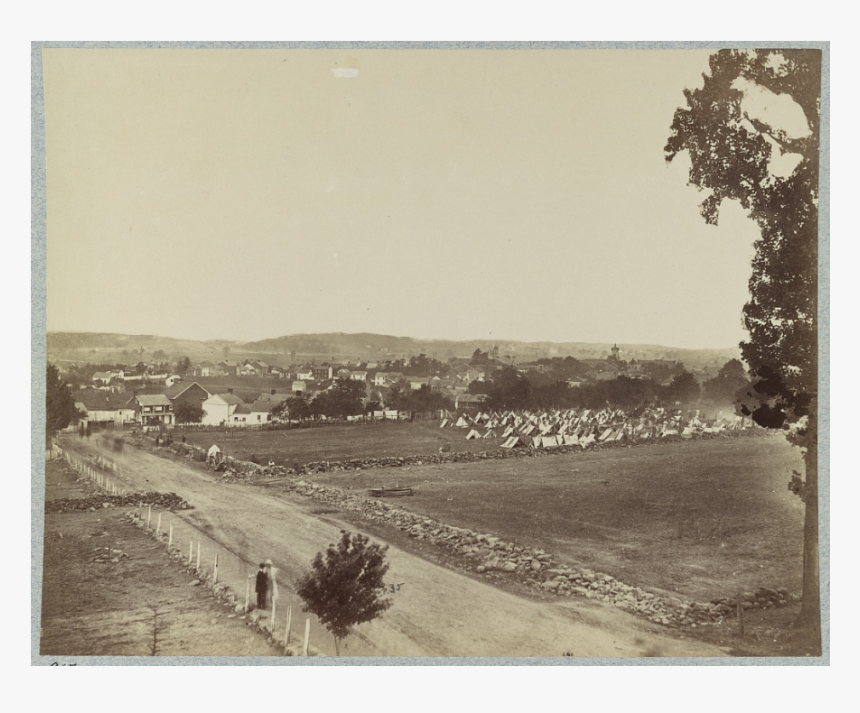View Of Cemetery Hill From Gettysburg, HD Png Download