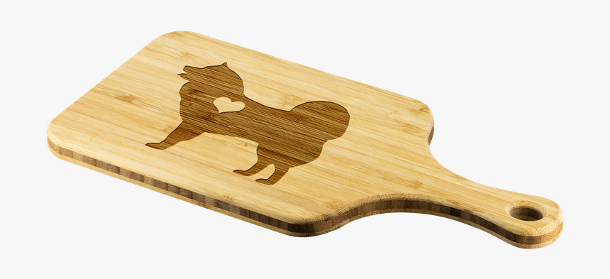 Samoyed Wood Cutting Board, Dog Wooden Kitchen Gift - Cutting Board, HD Png Download