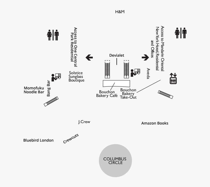 Floor 3 Map - Pictograms Icons, HD Png Download