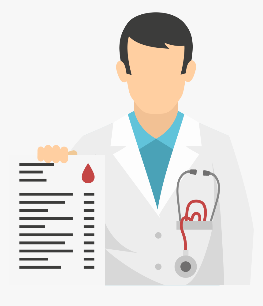 Icon Vector Doctor Png, Transparent Png