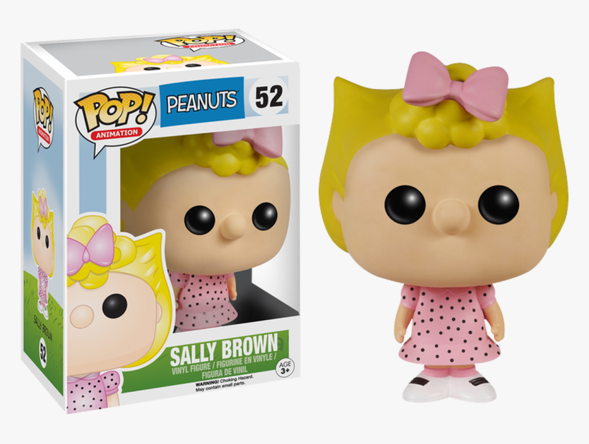 Peanuts Pop Vinyl Figure - Funko Pop Peanuts Sally Brown, HD Png Download