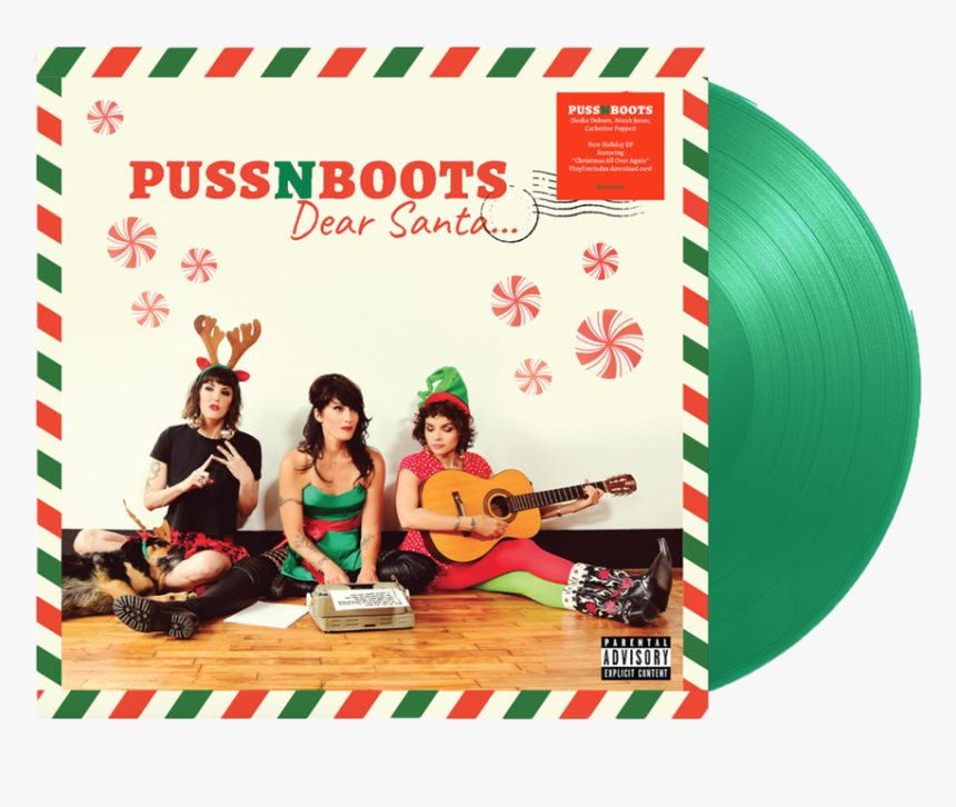 Puss N Boots Dear Santa - Puss N Boots Christmas, HD Png Download