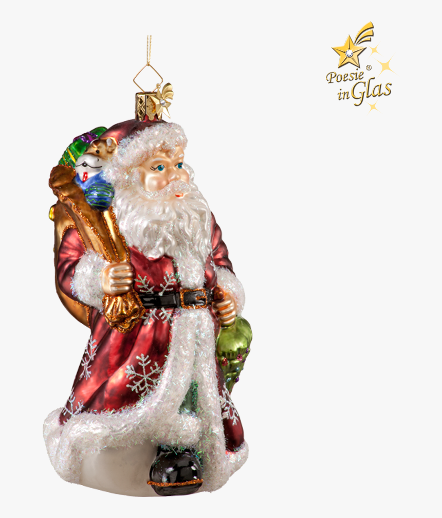 Hiking Santa - Santa Claus, HD Png Download