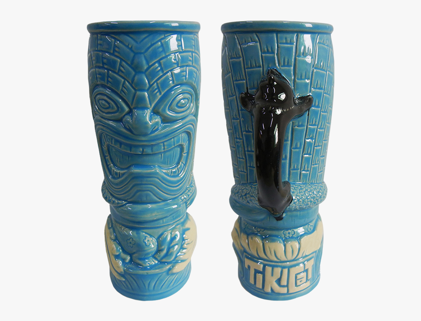 Blue Handled Mug - Vase, HD Png Download