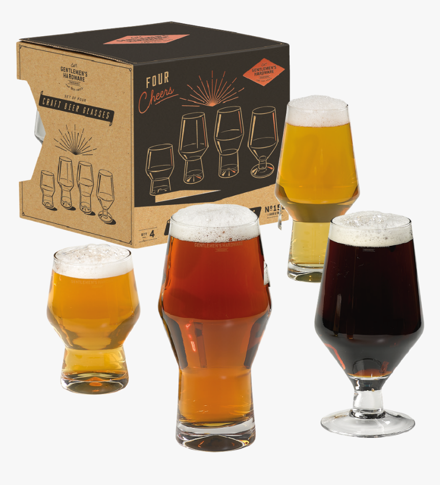 Craft Beer Glass Set-0 - Craft Beer Glass, HD Png Download