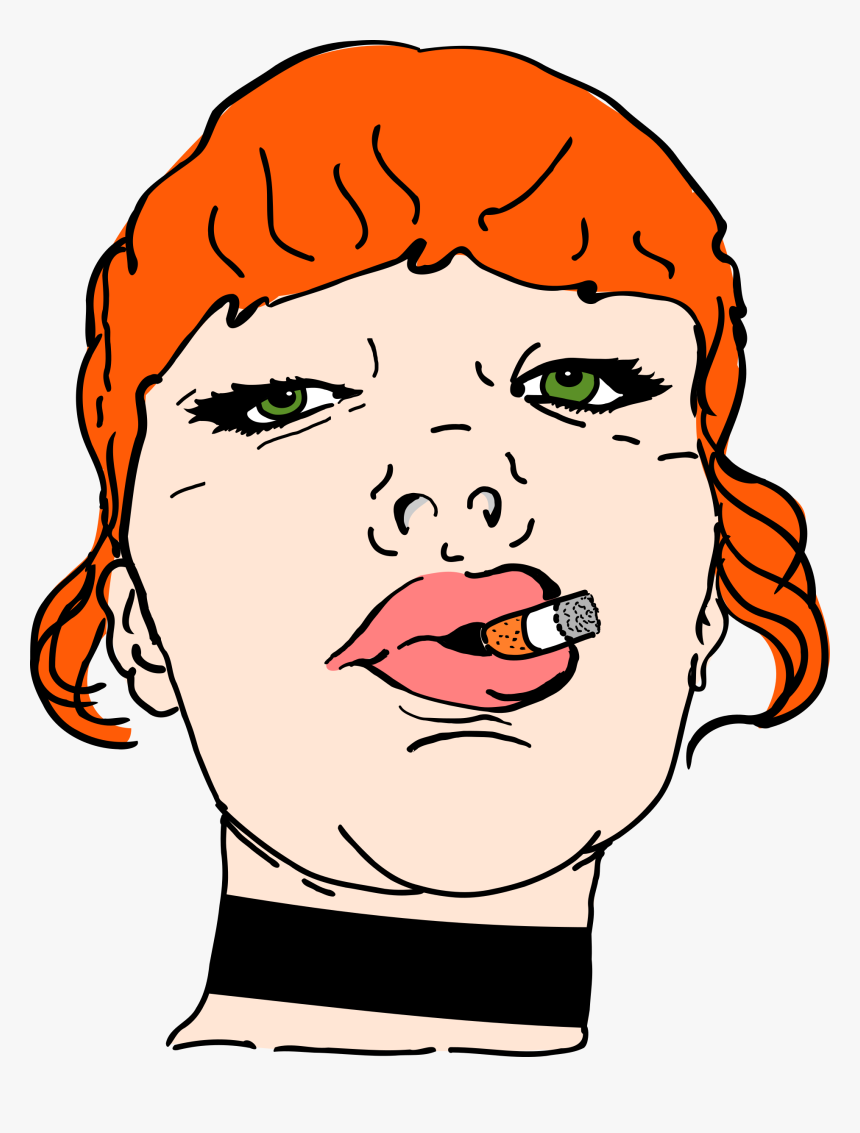 This Free Icons Png Design Of Girl Smoking Fetish Color - Girls Icon Png Color, Transparent Png