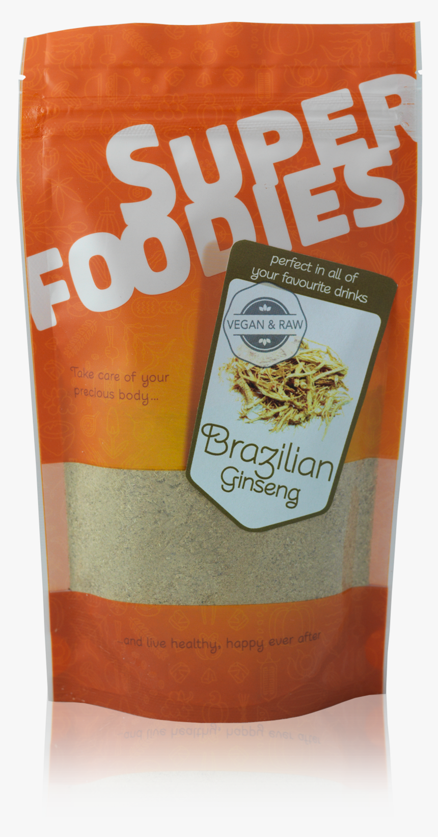 Brazilian Ginseng - Organic - Superfoodies - 100 Grams - Seed, HD Png Download