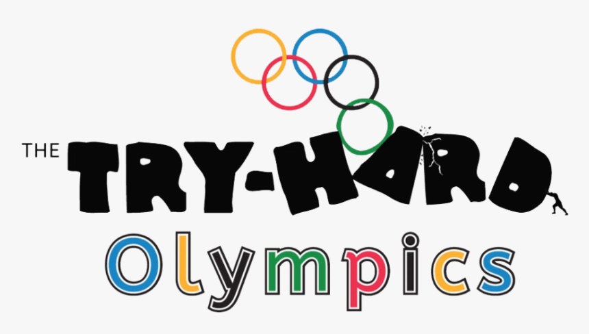 Try Hard Logo - Olympics, HD Png Download