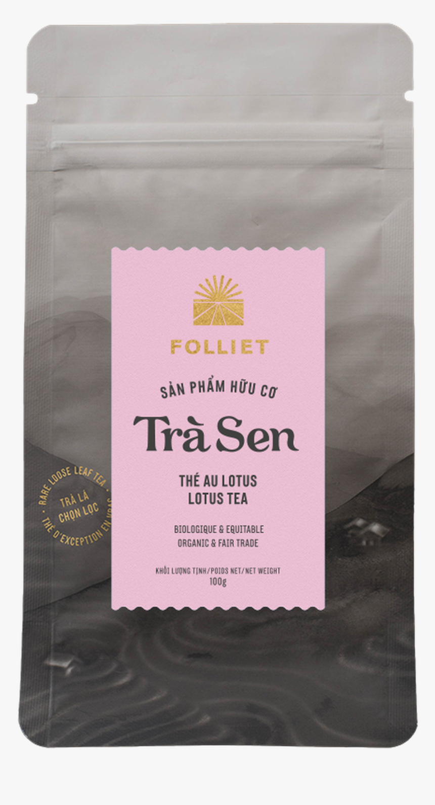 Lotus Tea 100g, HD Png Download