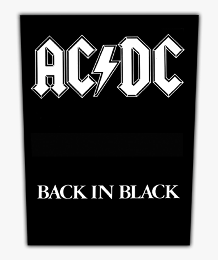 Ac Dc Back In Black, HD Png Download