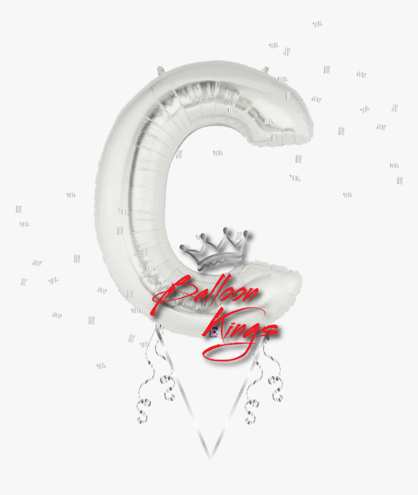 Silver Letter C - Calligraphy, HD Png Download