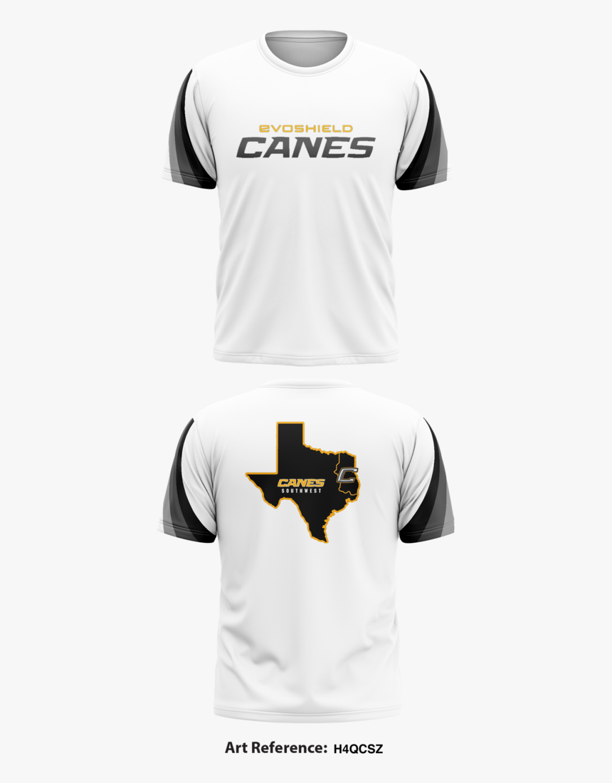Southwest Canes Canes Short Sleeve Performance Shirt - Sports Jersey, HD Png Download