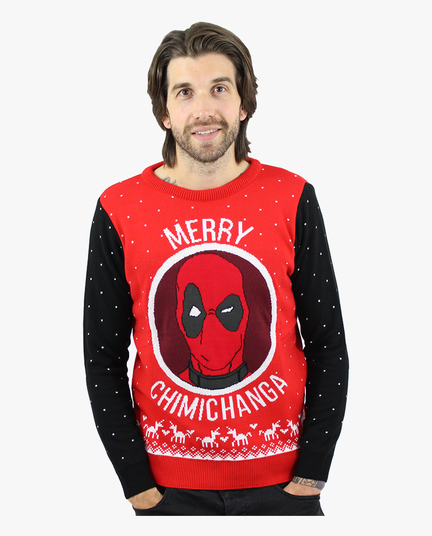 deadpool xmas jumper