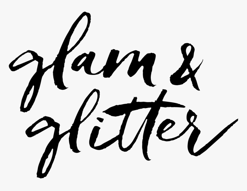 Black White Photos, Black And White, Glam And Glitter, - Calligraphy, HD Png Download