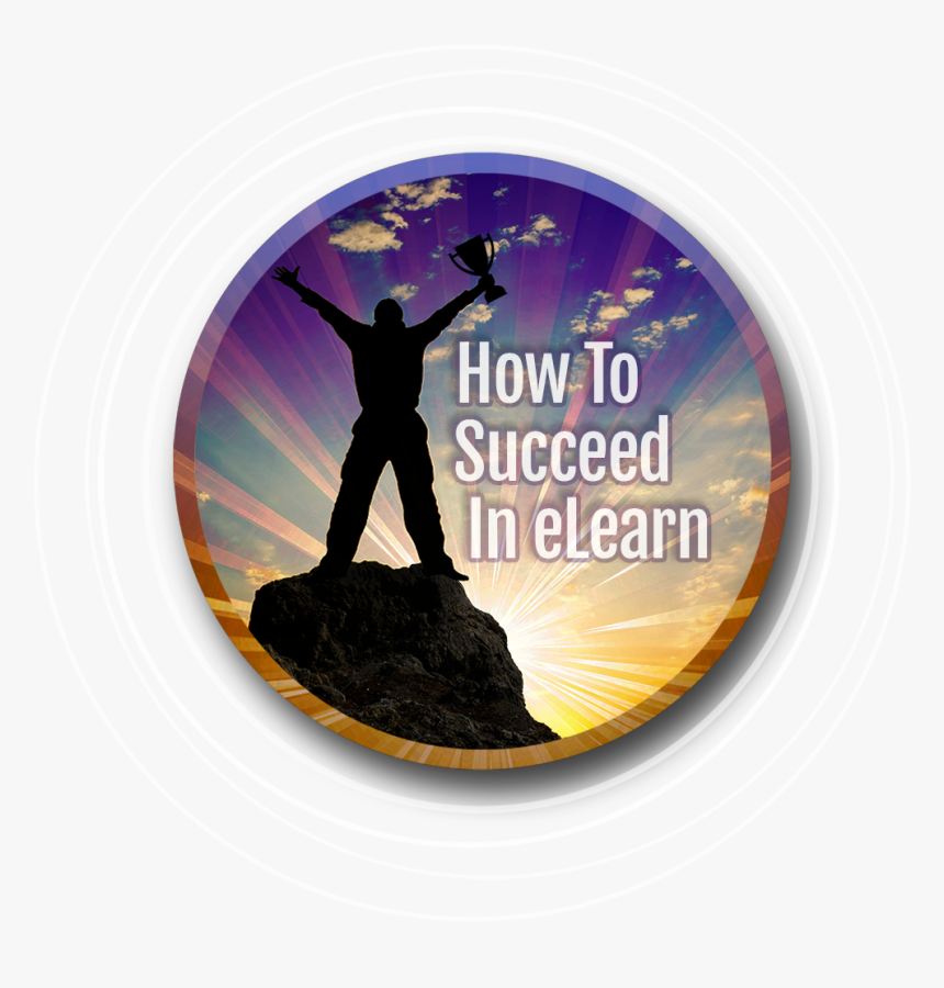 How To Succeed Online Graphic Logo - Am What I Am Today Because Y, HD Png Download