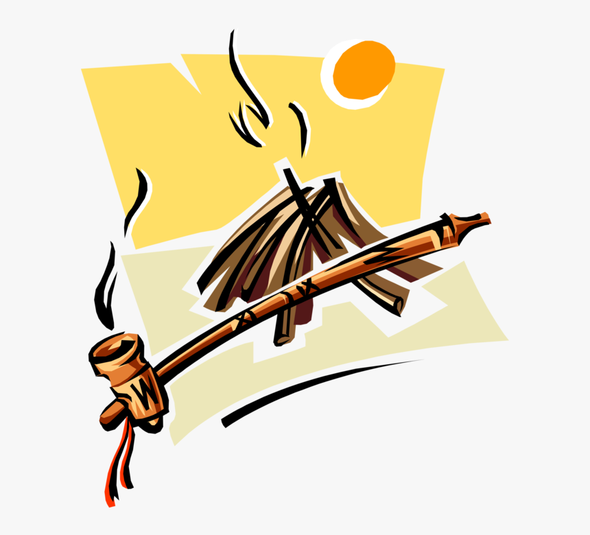 Pipe Clipart Native American - Graphic Design, HD Png Download