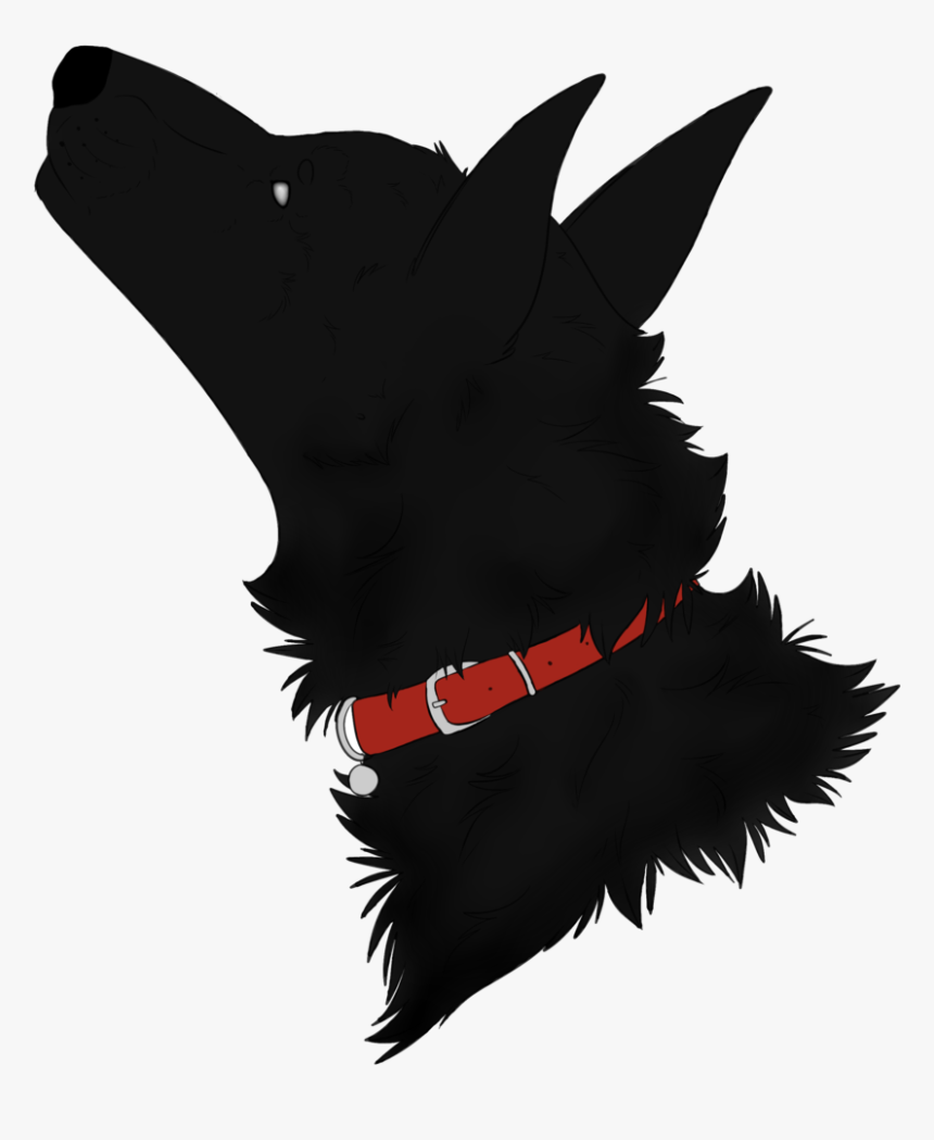 Free Wolf Head W Weicollar Lineart By Wolfnhorseluve - Wolf Head Lineart, HD Png Download