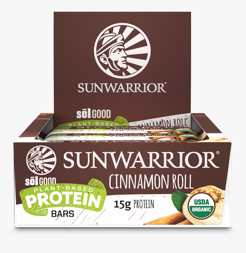 Sol Good Cinnamon Roll Protein Bars 12 Pack - Usda Organic, HD Png Download