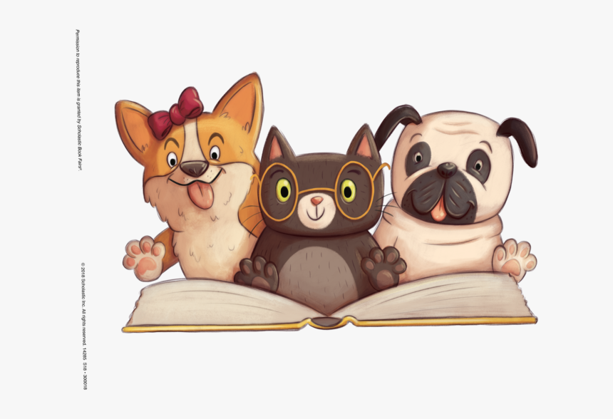 Volunteers - Scholastic Book Fair Paws, HD Png Download