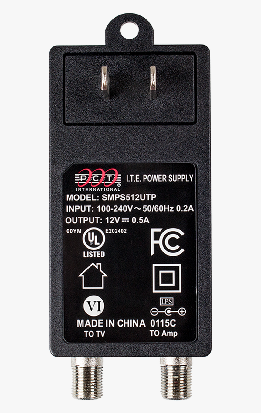 Pct Wall Mountable Power Adapter Input 100-240 Output - Laptop Power Adapter, HD Png Download
