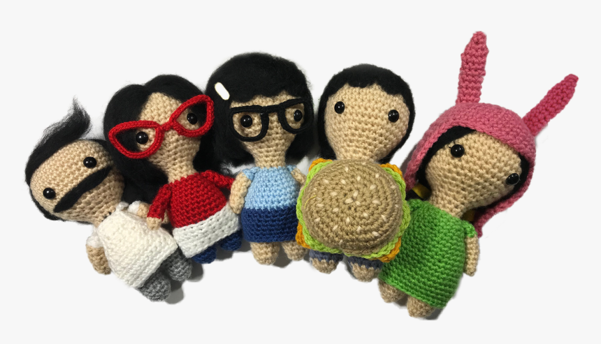 Picture - Teddy Bob's Burger Amigurumi, HD Png Download