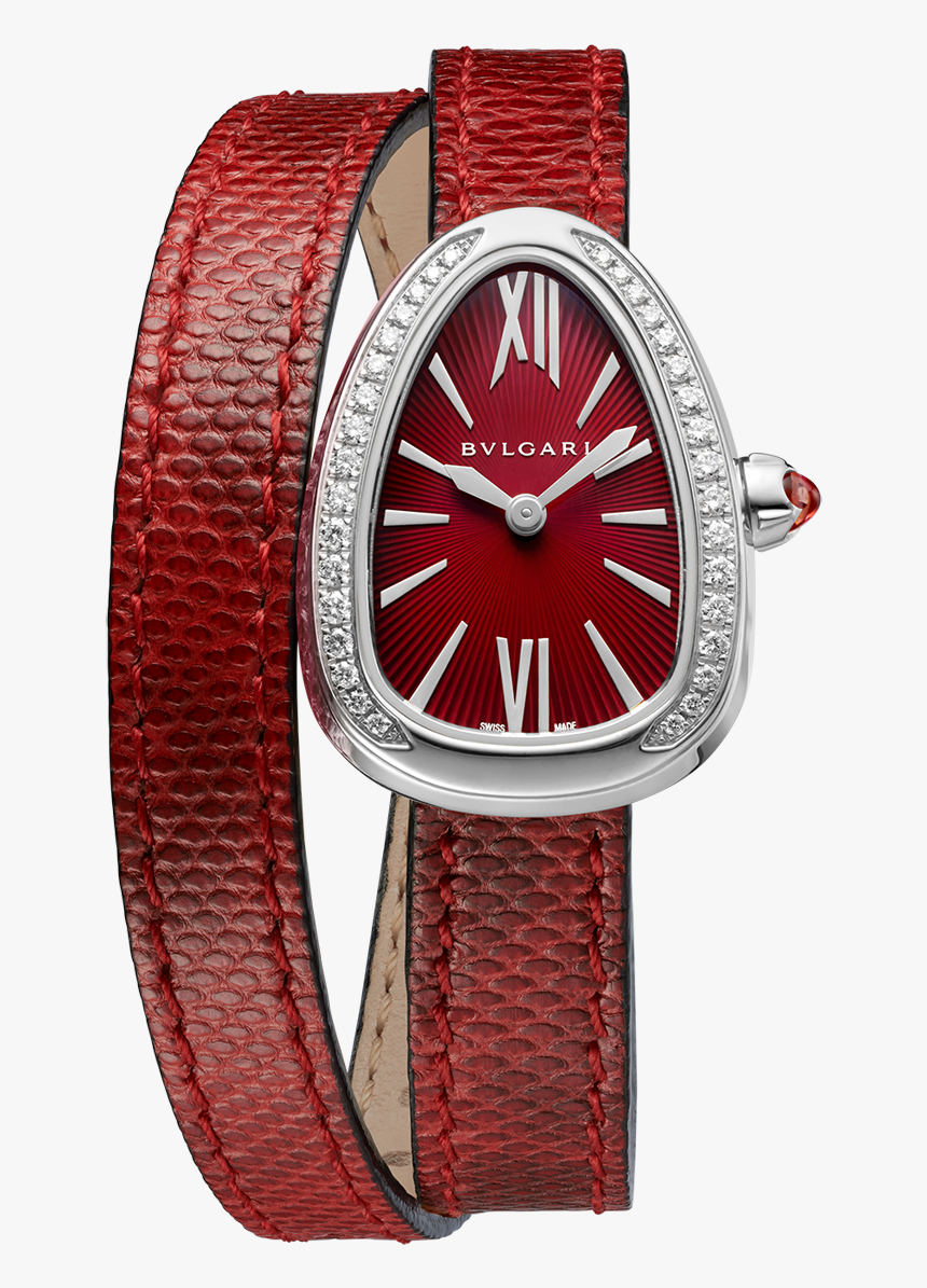 Bvlgari Serpenti Red Watch, HD Png Download